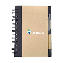 SPIRAL BOUND NOTEBOOK & PEN